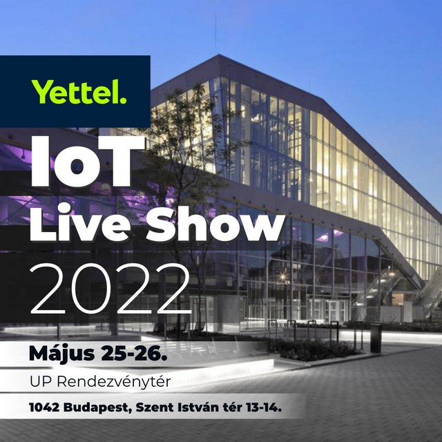 A  Yettel IoT Live Show-ról is podcastolunk majd